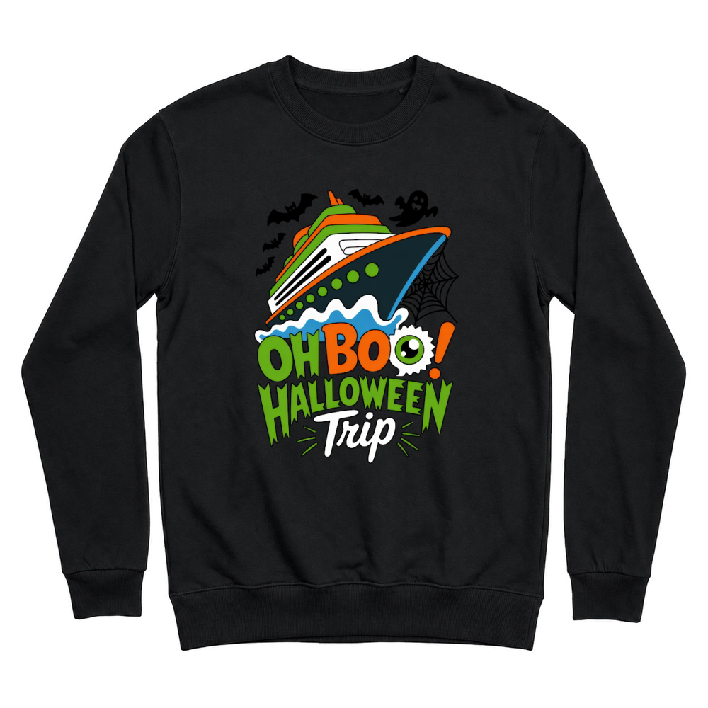 Product oh boo halloween trip Unisex Sweatshirt