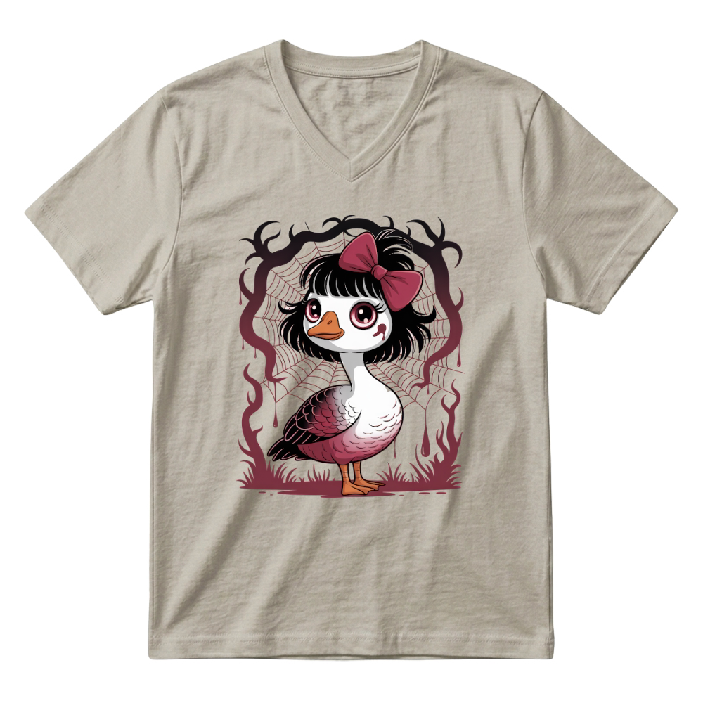 Product Whimsical Spooky halloween V-Neck T-shirt