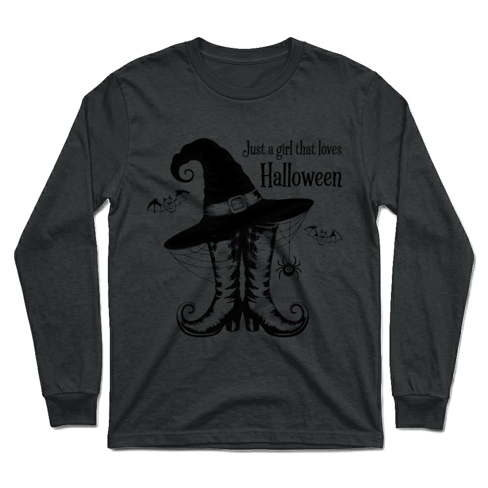 Product A girl that love halloween Unisex Longsleeve