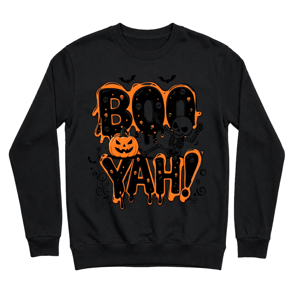 Product boo yah halloween Unisex Sweatshirt