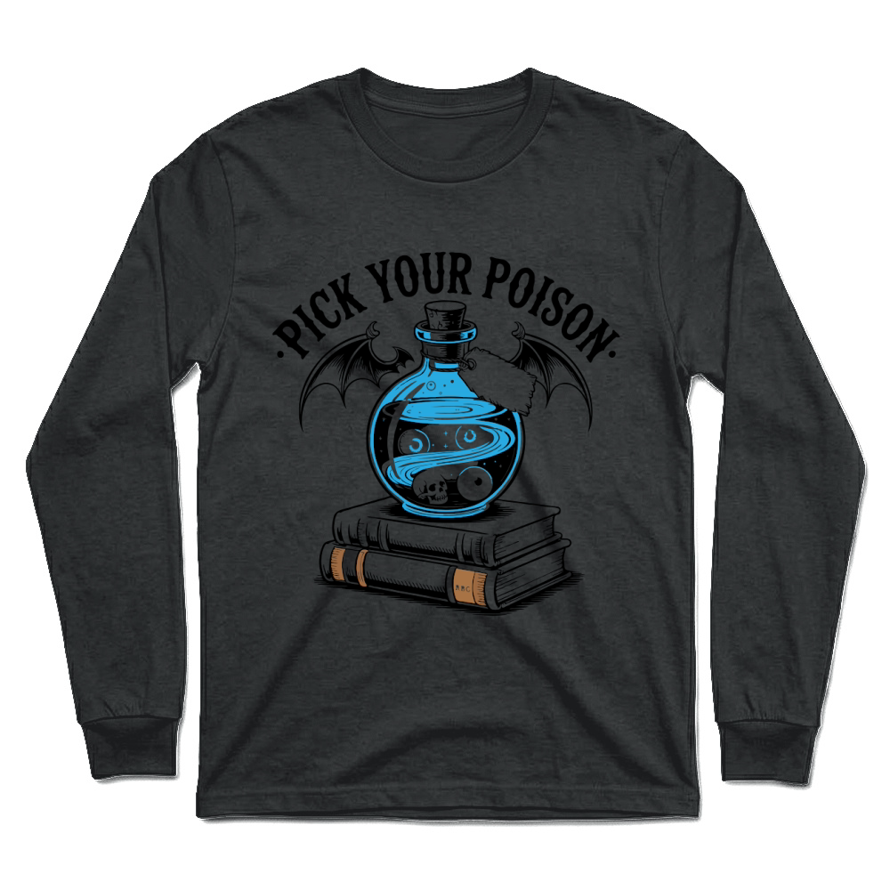 Product pick your poison halloween Unisex Longsleeve