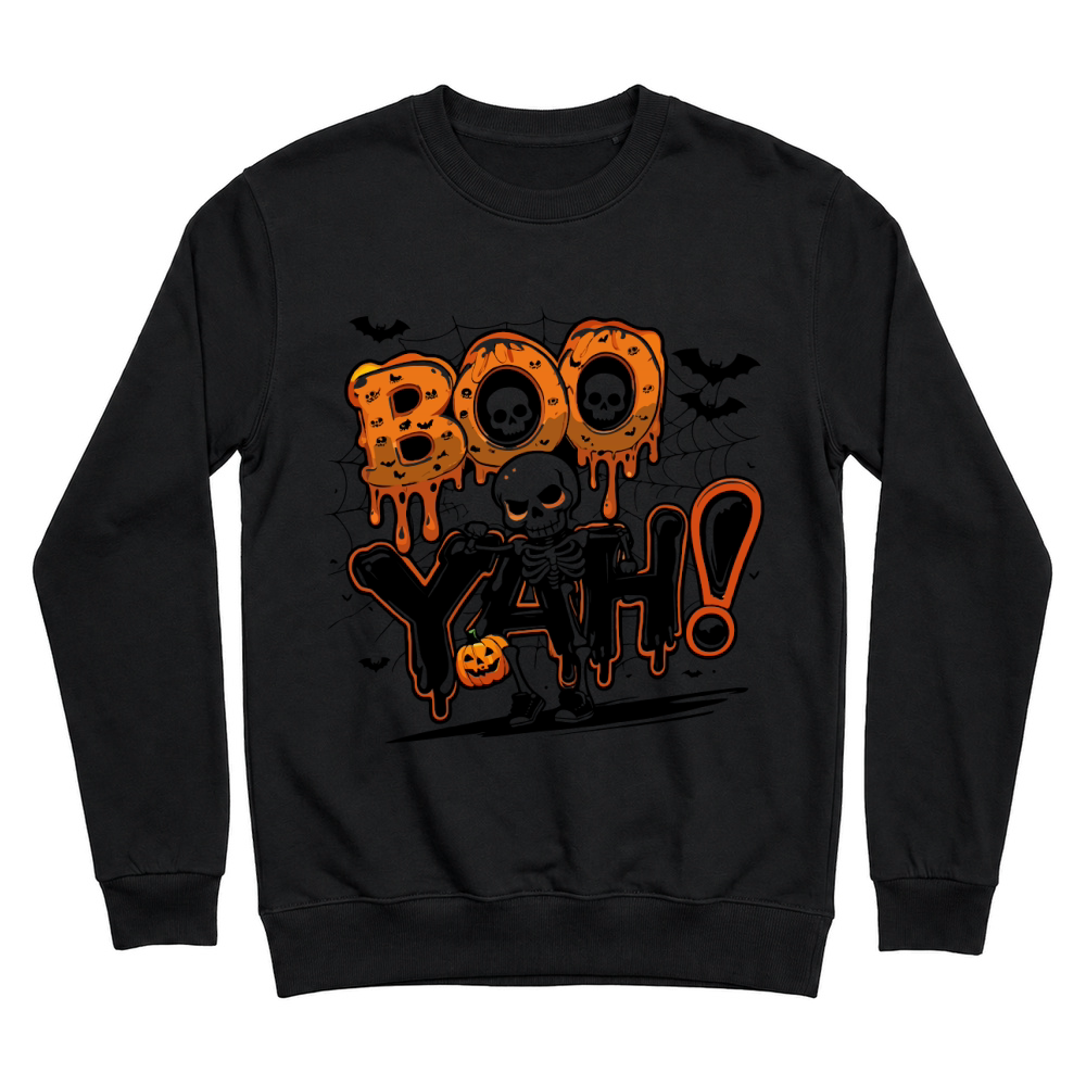 Product boo yah trending halloween Unisex Sweatshirt