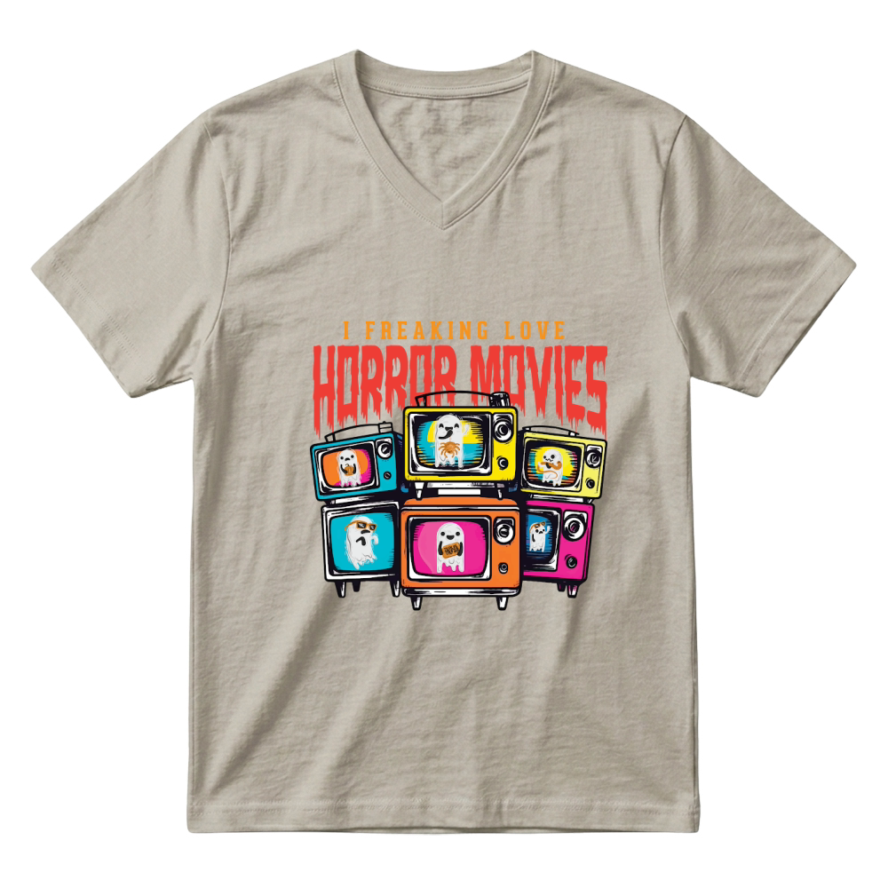 Product Halloween for Horror Movie V-Neck T-shirt