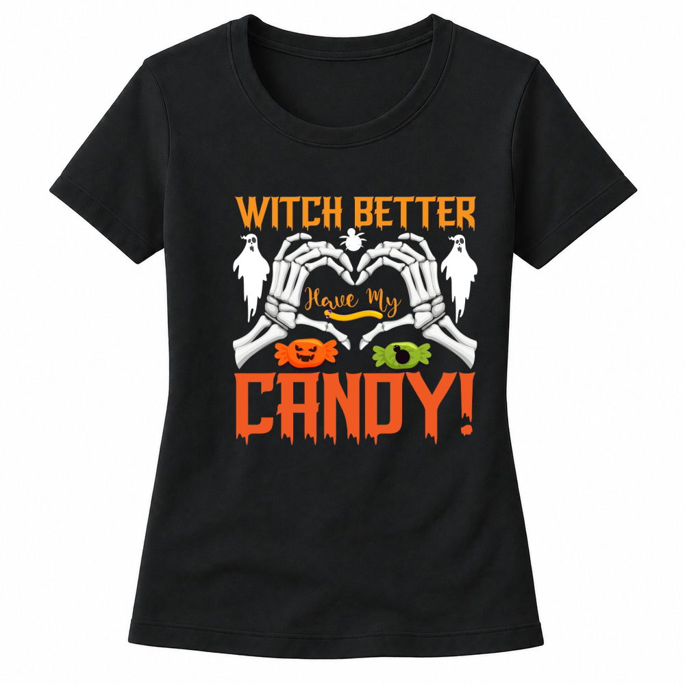 Product have my candy trending halloween Women's T-shirts