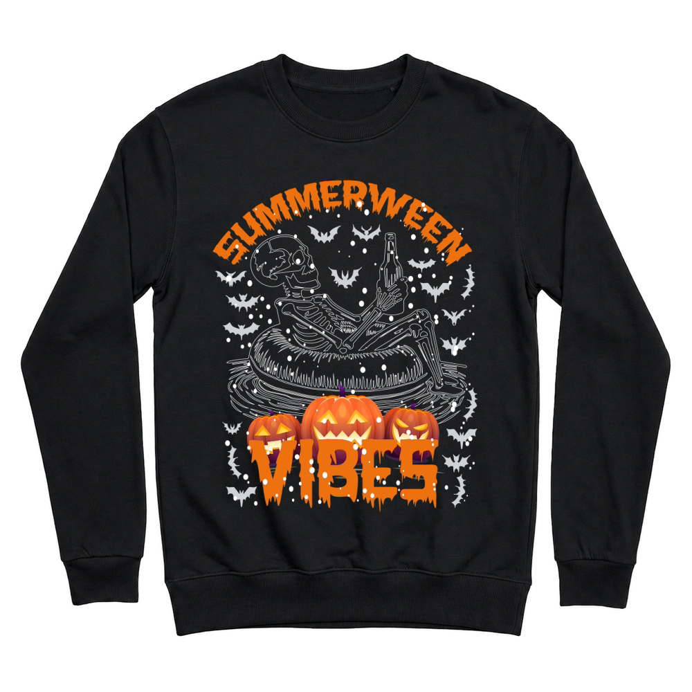 Product summerween vibes trending halloween Unisex Sweatshirt