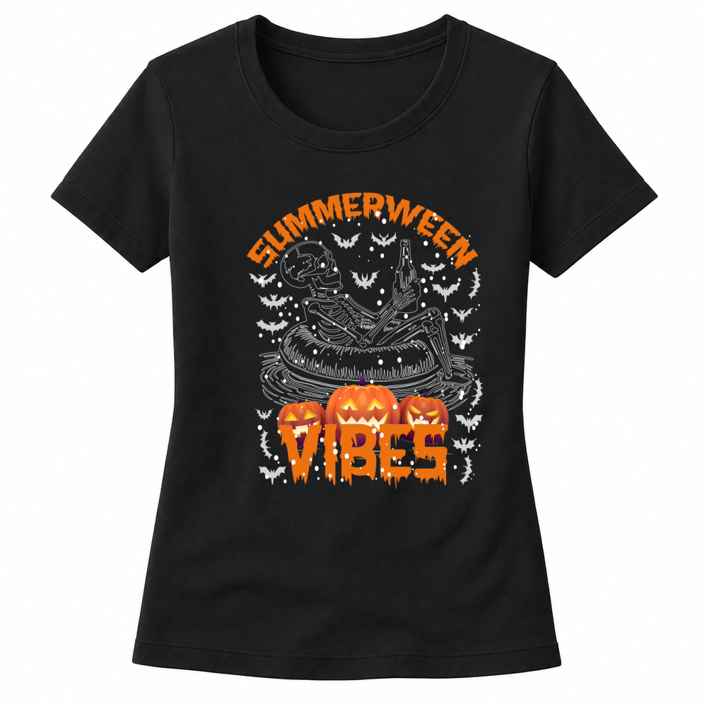 Product summerween vibes trending halloween Women's T-shirts