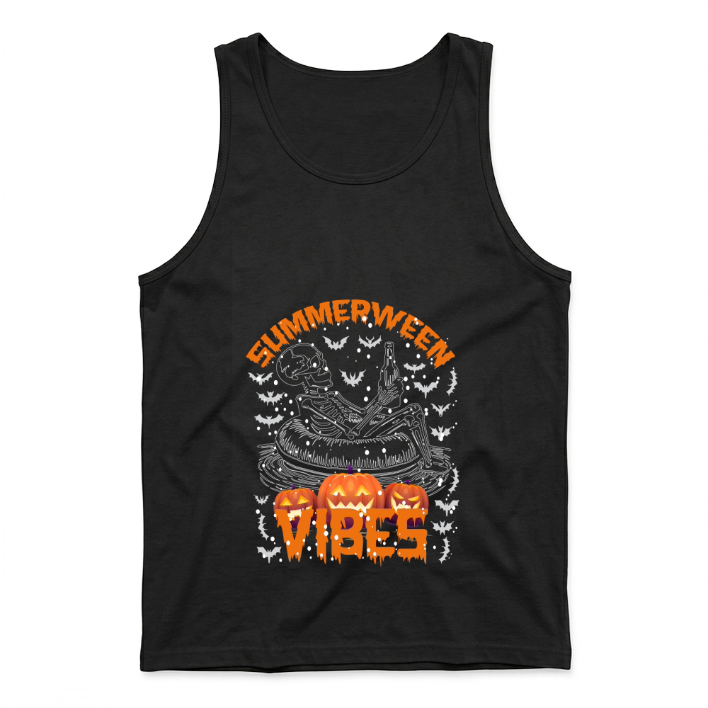 Product summerween vibes trending halloween Tank Top
