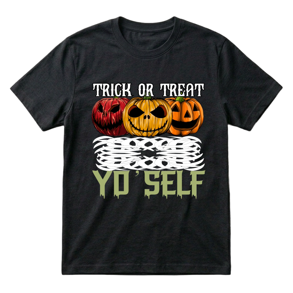 Product trick or treat yo' self trending halloween T-Shirt