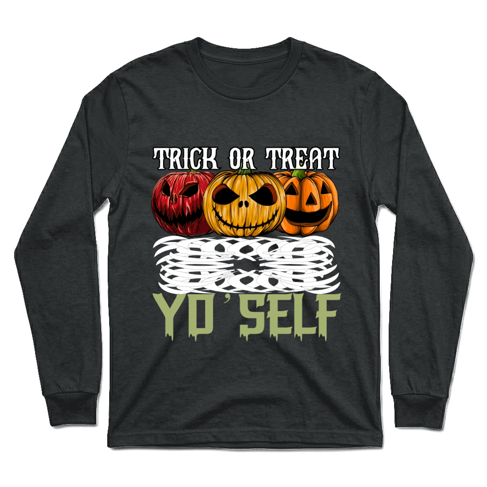 Product trick or treat yo' self trending halloween Unisex Longsleeve