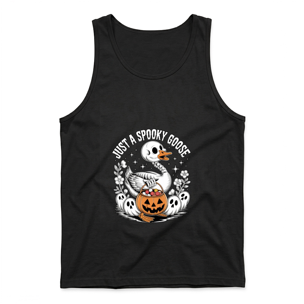Product just a spooky goose halloween Tank Top