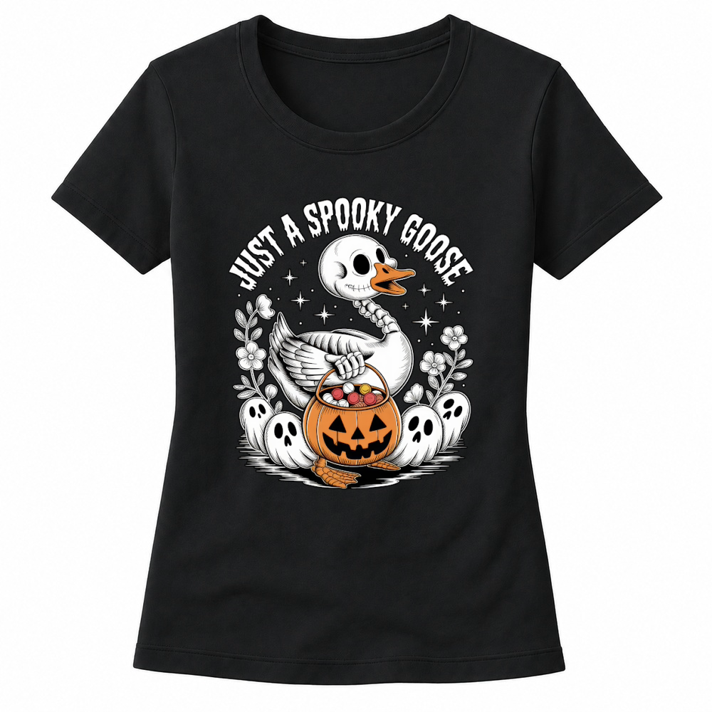 Product just a spooky goose halloween Women's T-shirts