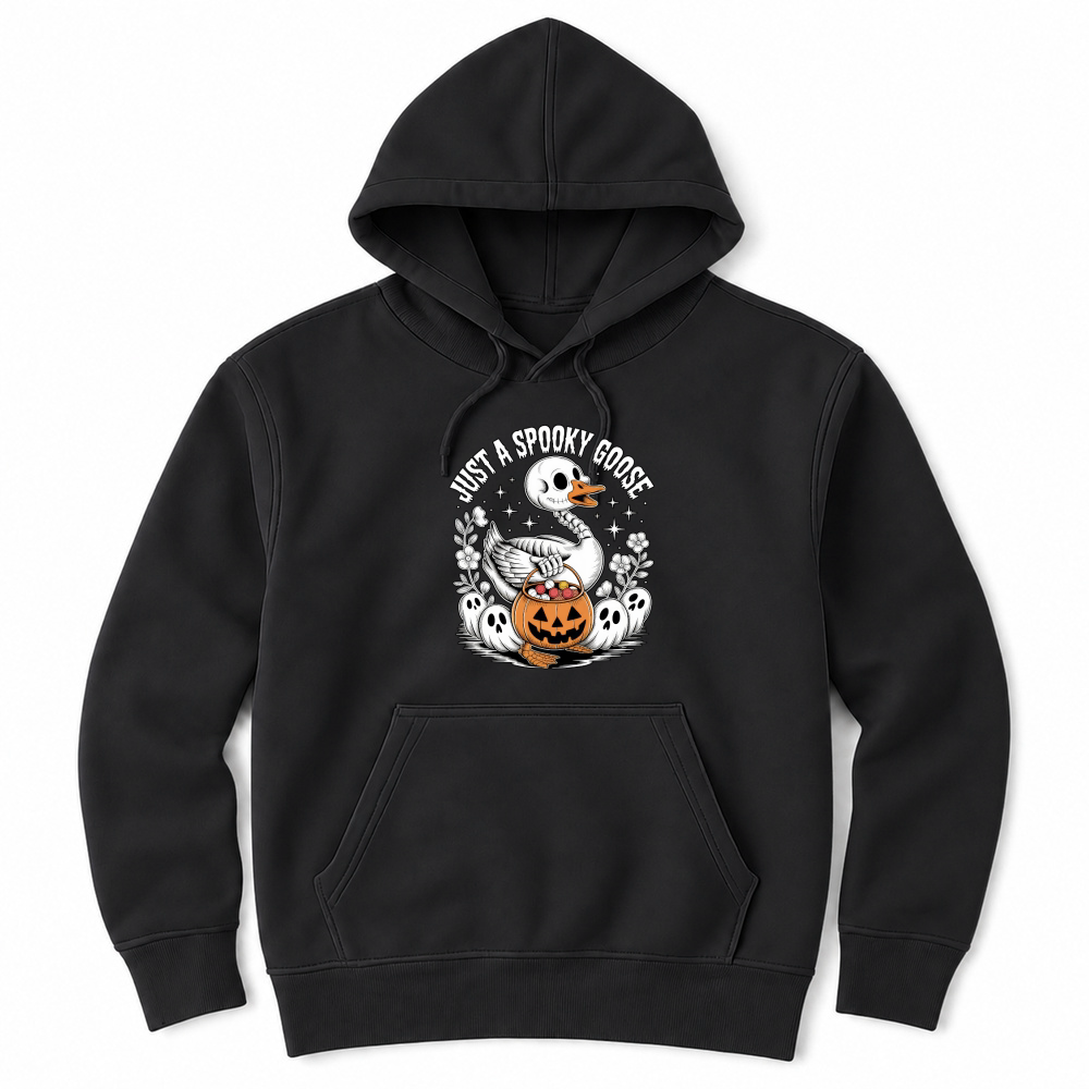 Product just a spooky goose halloween Unisex Hoodie