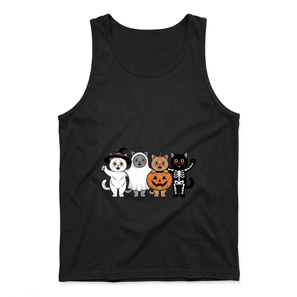 Product cat halloween Tank Top