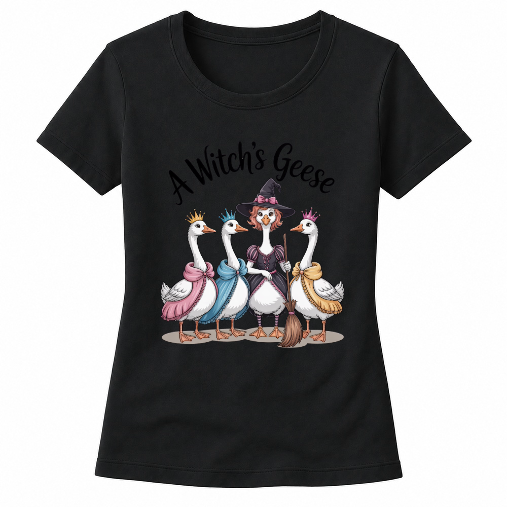 Product a witch's geese halloween Women's T-shirts