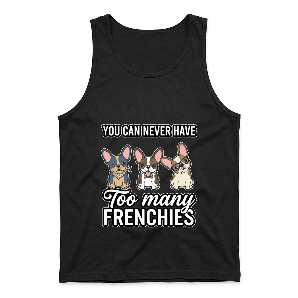 Product Frenchies Dog French Bulldog Cartoon Tank Top