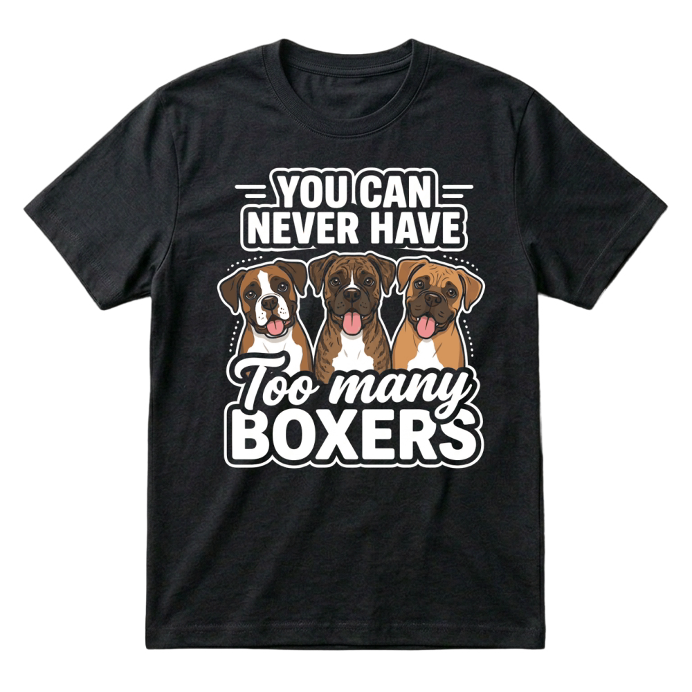 Product Boxer Dogs Breed Pet  Canine T-Shirt