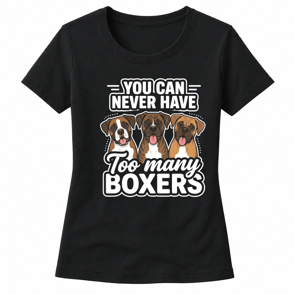 Product Boxer Dogs Breed Pet  Canine Women's T-shirts