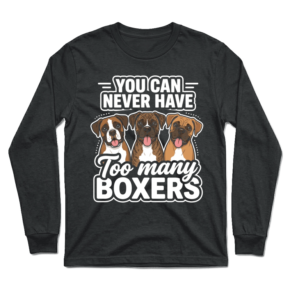 Product Boxer Dogs Breed Pet  Canine Unisex Longsleeve