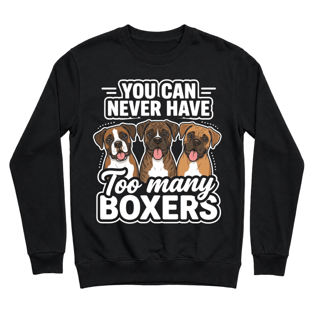 Product Boxer Dogs Breed Pet  Canine Unisex Sweatshirt