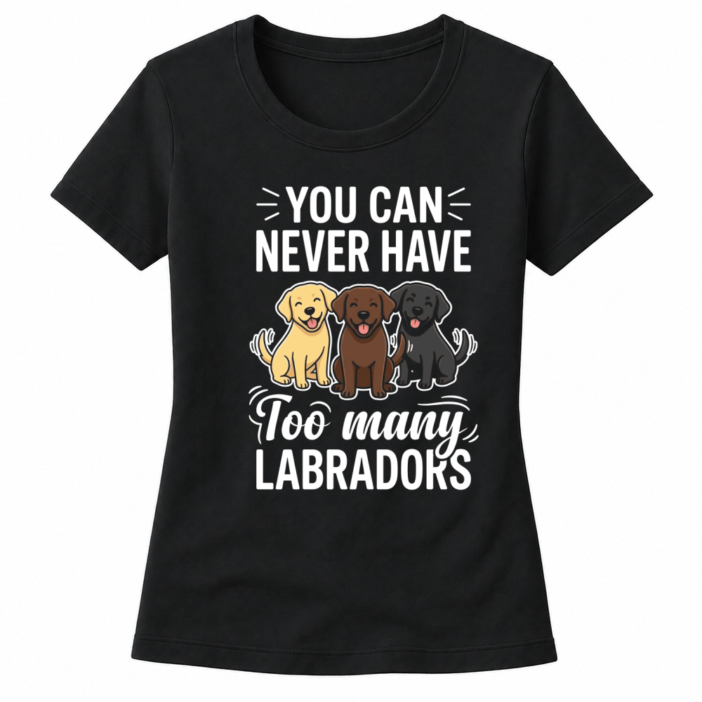 Product Labradors Dogs Pets Humor Canine Women's T-shirts
