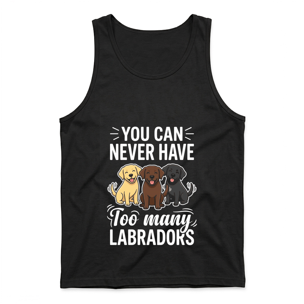 Product Labradors Dogs Pets Humor Canine Tank Top