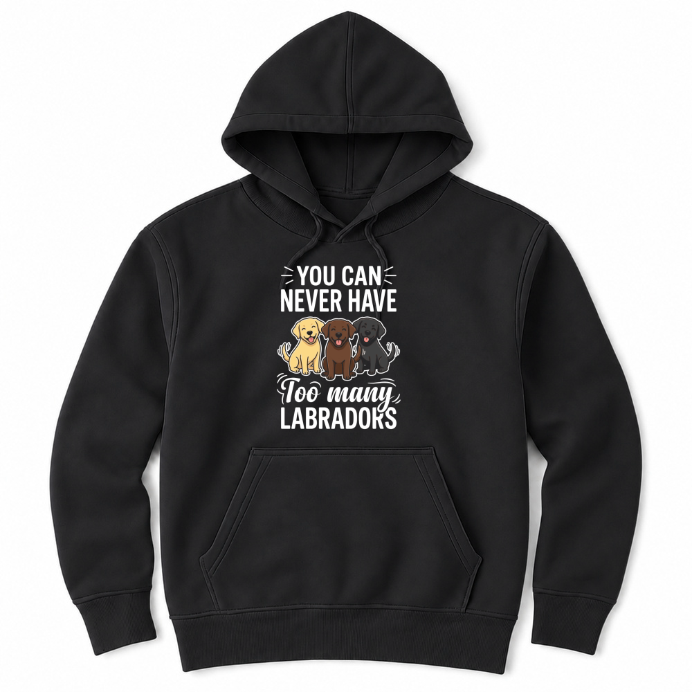 Product Labradors Dogs Pets Humor Canine Unisex Hoodie
