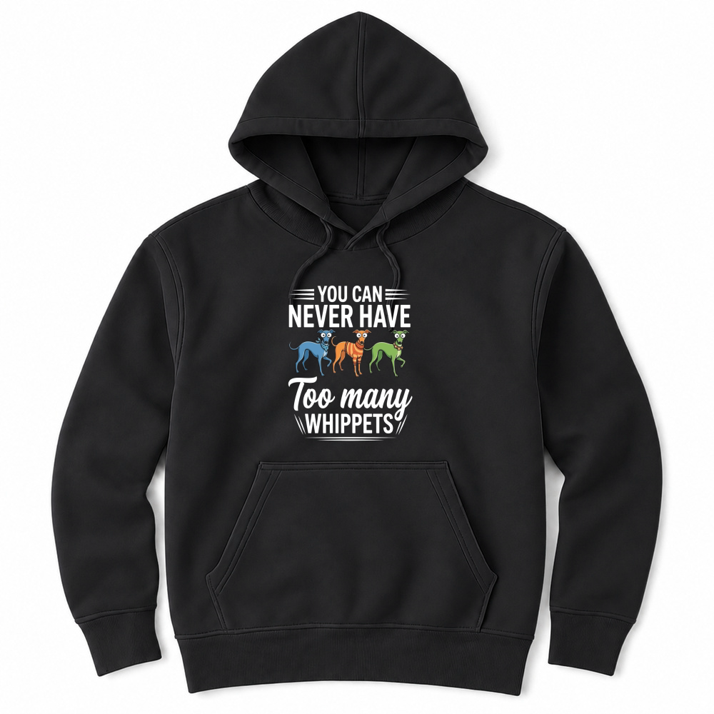 Product Whippets Dogs Canine Pets Cartoon Unisex Hoodie