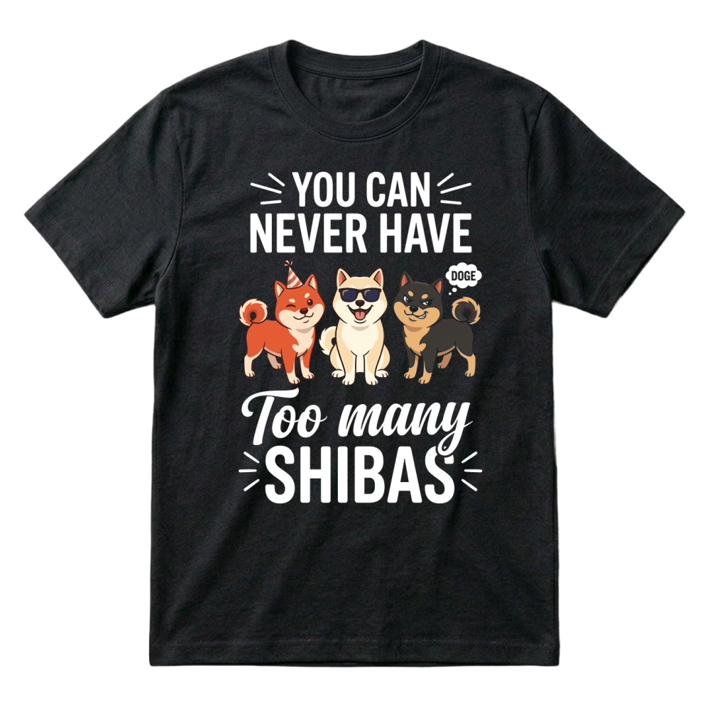 Product Shiba Doge Dog Cartoon Cute T-Shirt