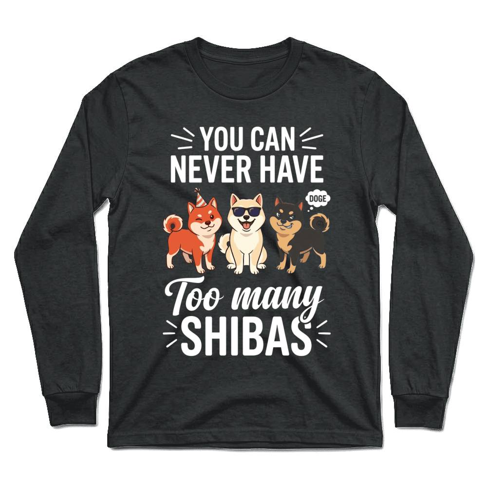 Product Shiba Doge Dog Cartoon Cute Unisex Longsleeve