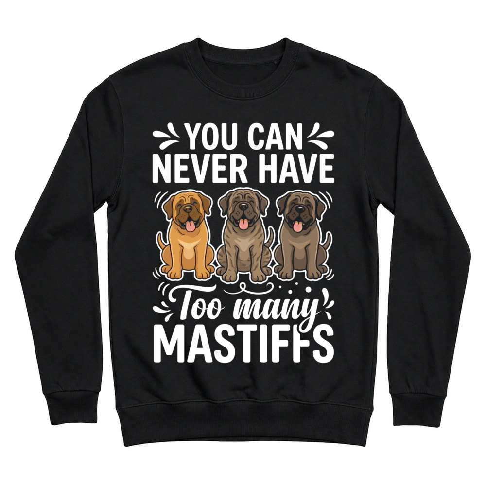 Product Mastiff Dog Pets Puppies Canine Unisex Sweatshirt