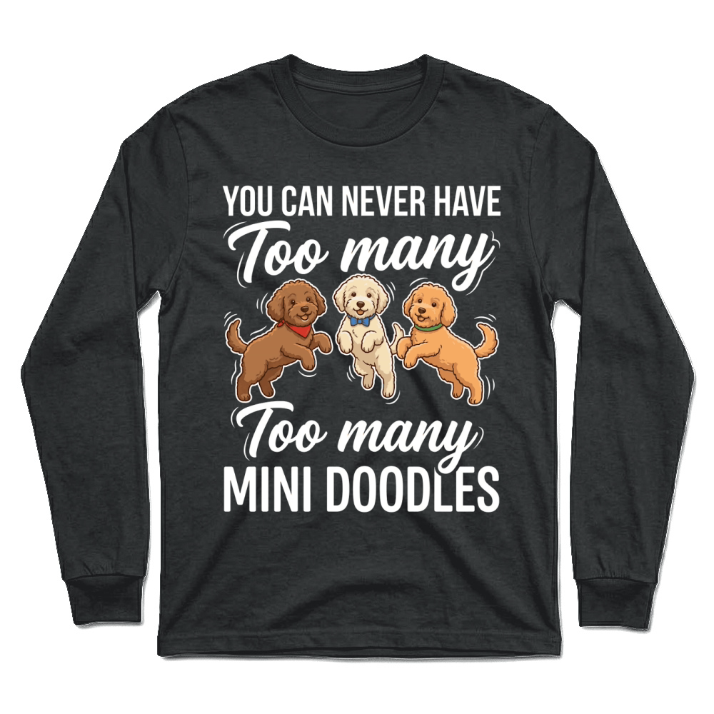 Product Mini Doodles Dog Cute Pets Unisex Longsleeve