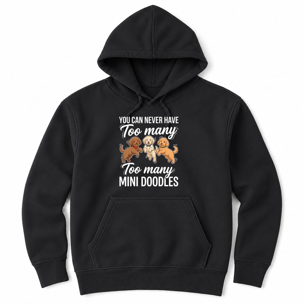 Product Mini Doodles Dog Cute Pets Unisex Hoodie