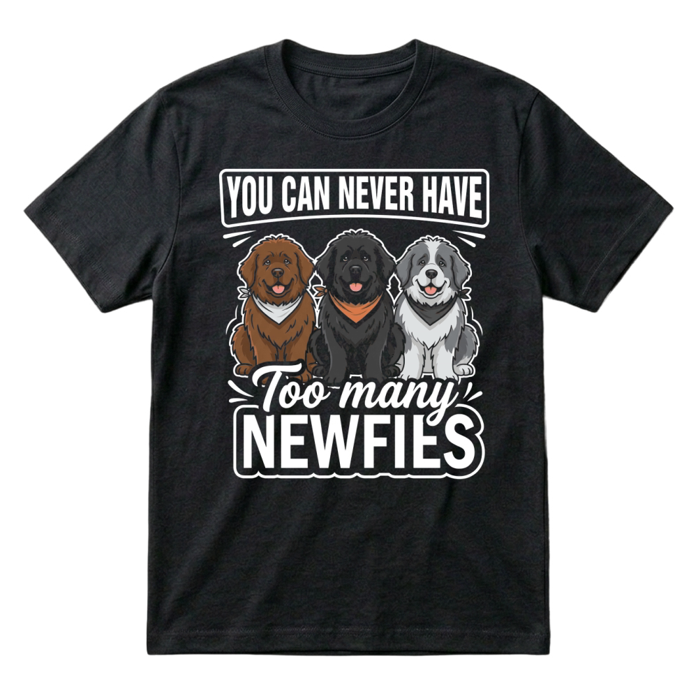 Product Newfies Dogs Newfoundland Pets Canines T-Shirt