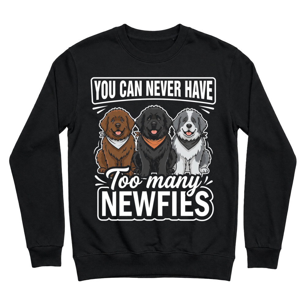 Product Newfies Dogs Newfoundland Pets Canines Unisex Sweatshirt