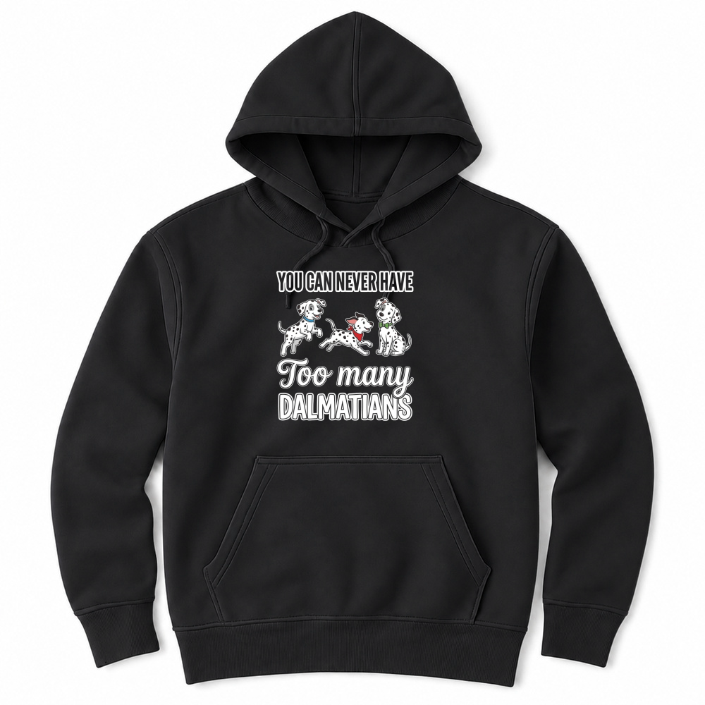Product Puppies Dalmatians Dogs Canines Cartoon Unisex Hoodie