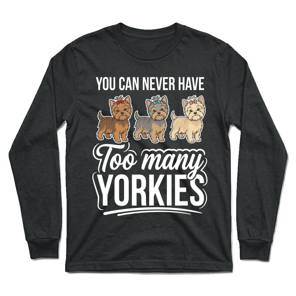 Product Yorkies Dog Pet Yorkie Canine Unisex Longsleeve