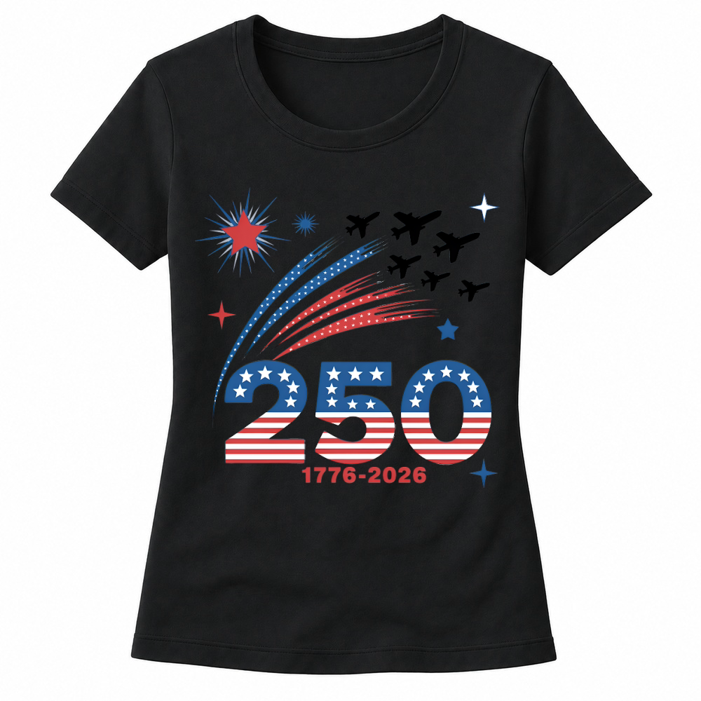 Product 250 Years Anniversary 1776 2026 Women's T-shirts
