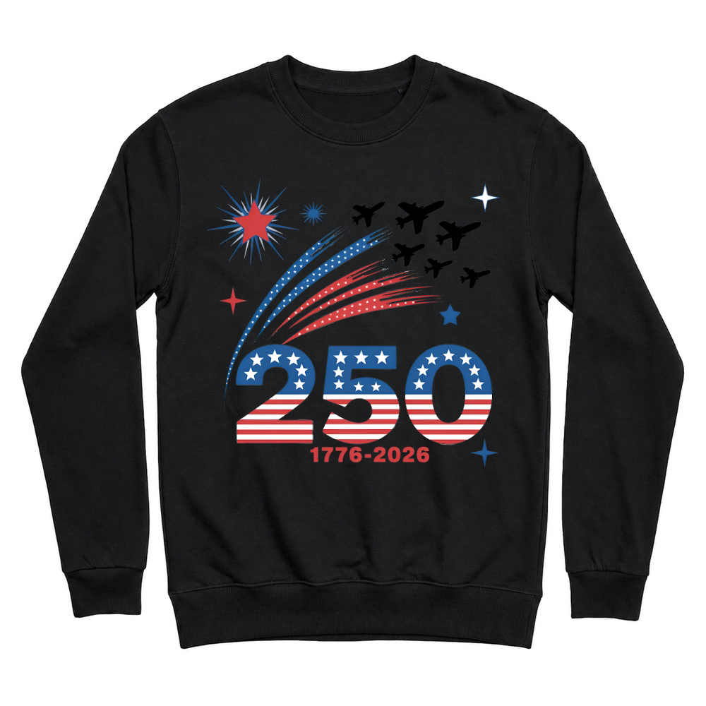Product 250 Years Anniversary 1776 2026 Unisex Sweatshirt