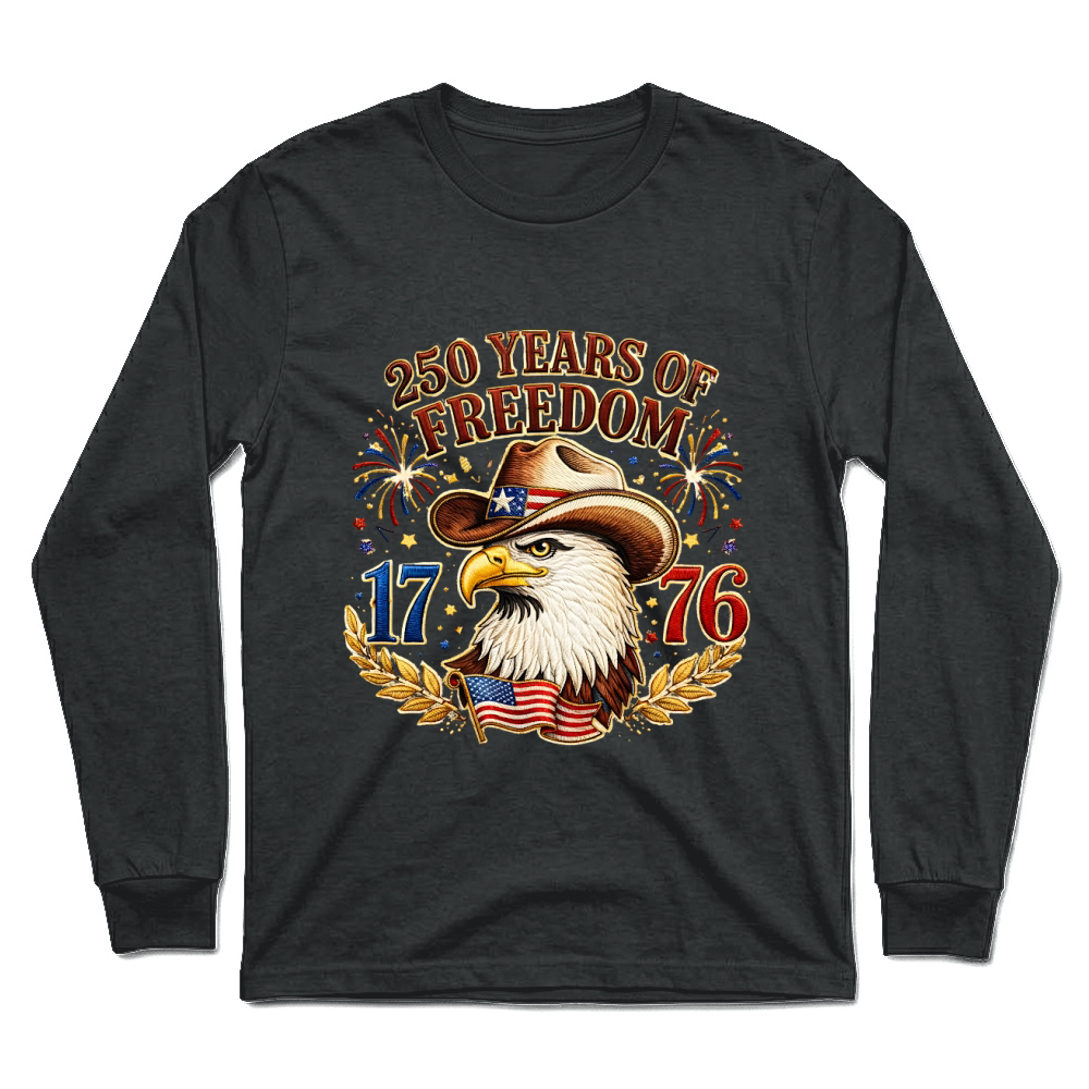 Product 250 Years of Freedom American Eagle Unisex Longsleeve