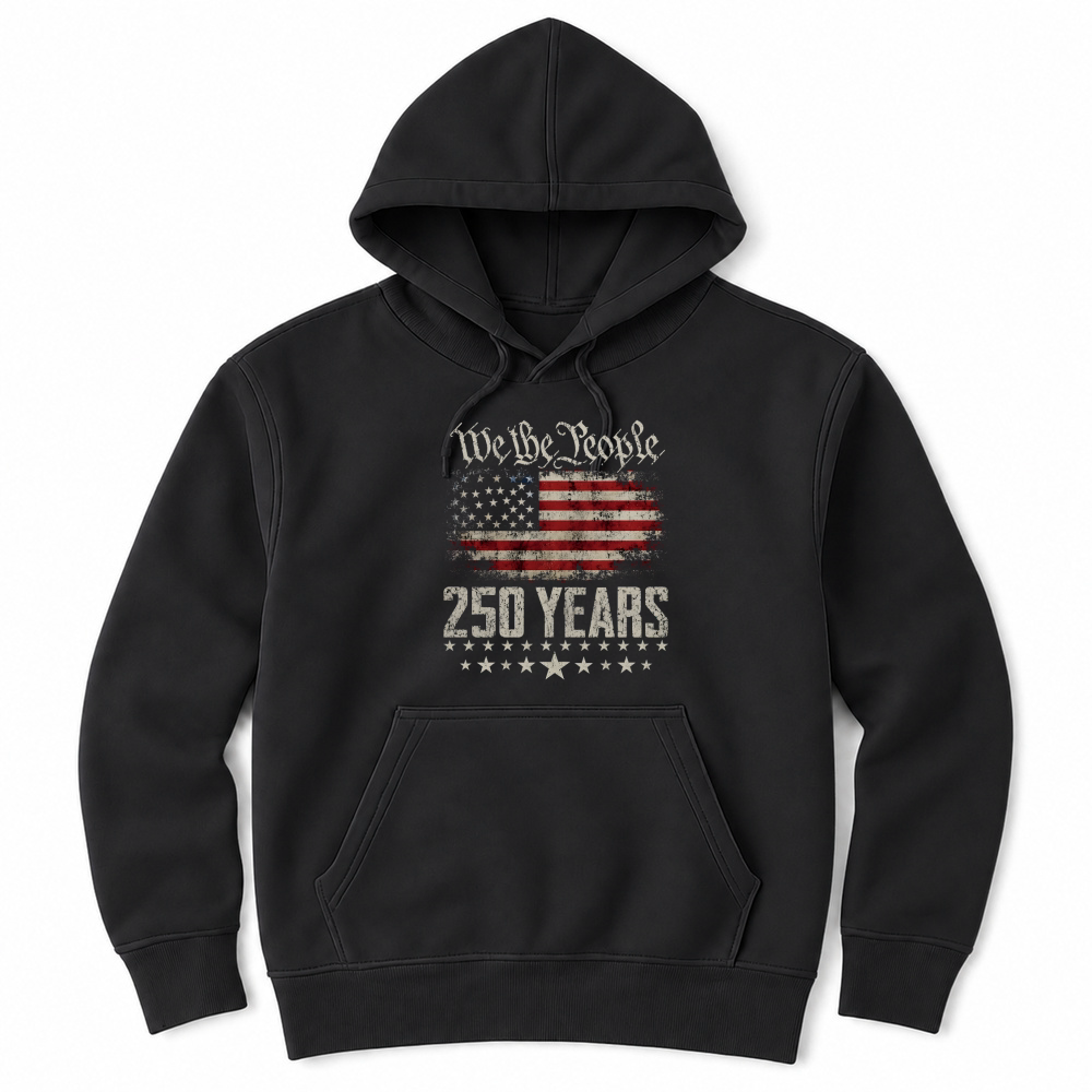Product We the People 250 Years Flag Unisex Hoodie