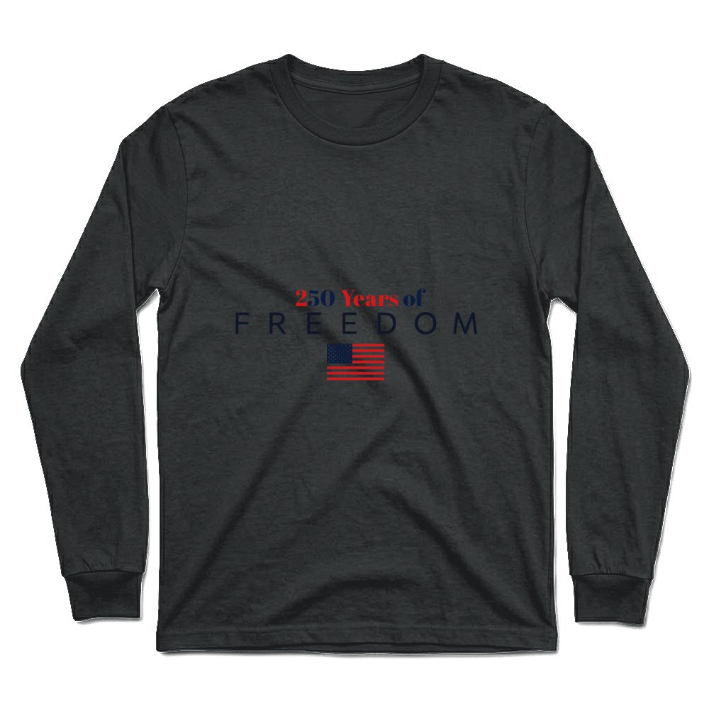 Product 250 Years of Freedom American Flag Unisex Longsleeve