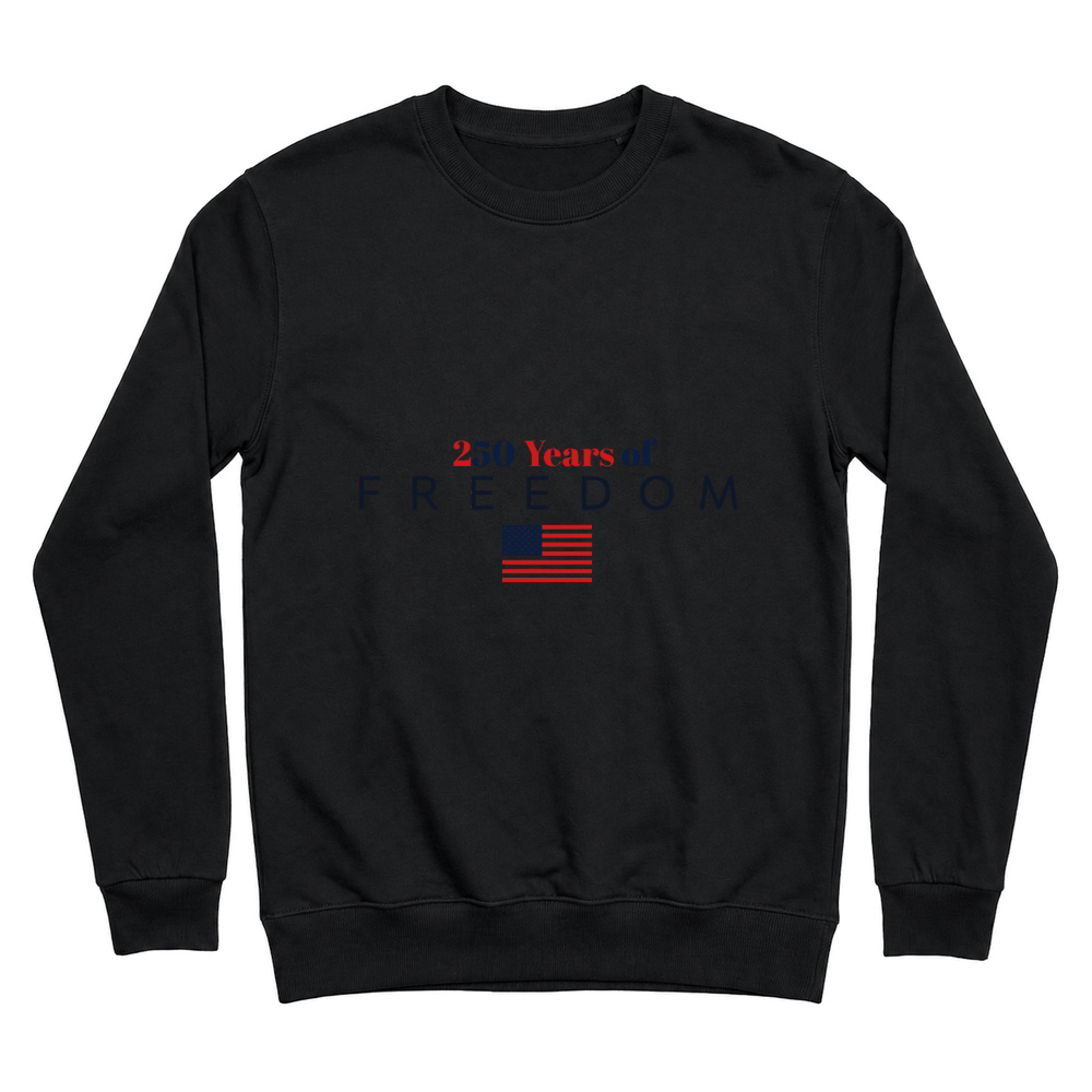 Product 250 Years of Freedom American Flag Unisex Sweatshirt