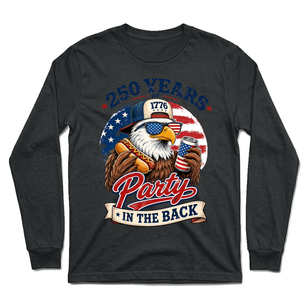 Product 250 Years Patriotic Eagle Party In The Back Unisex Longsleeve