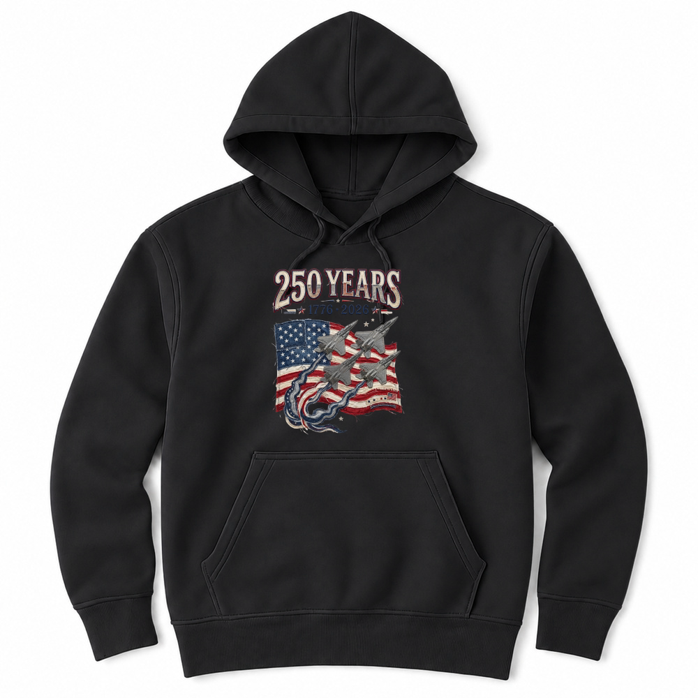 Product 250 Years USA Jets Trendy Unisex Hoodie