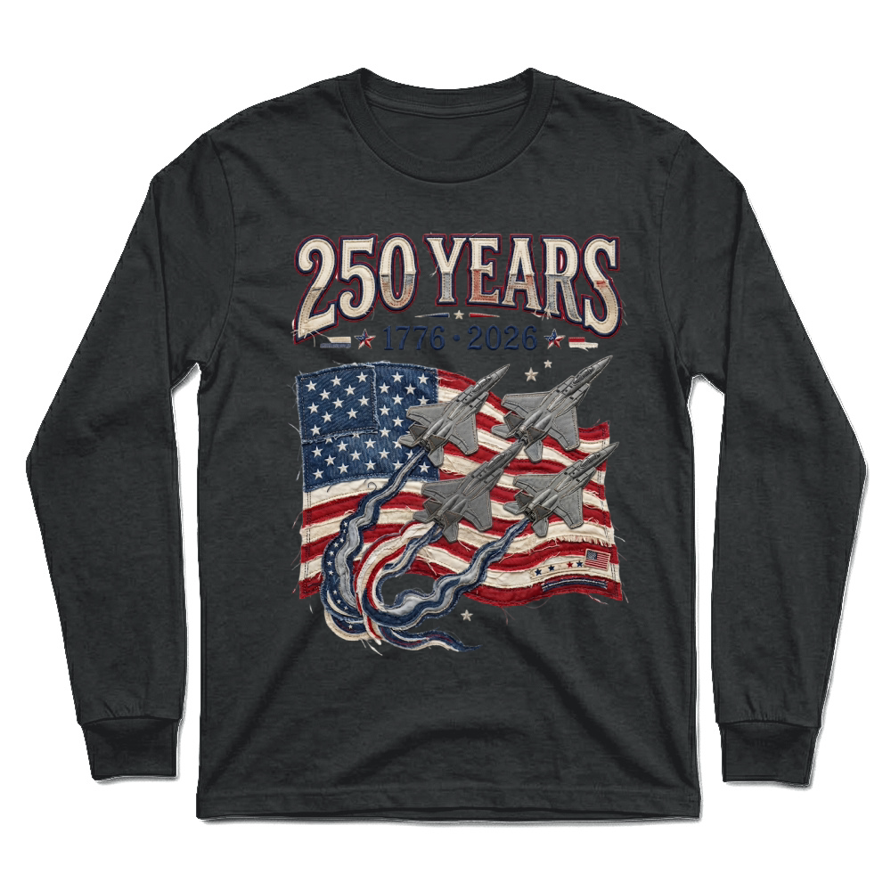 Product 250 Years USA Jets Trendy Unisex Longsleeve
