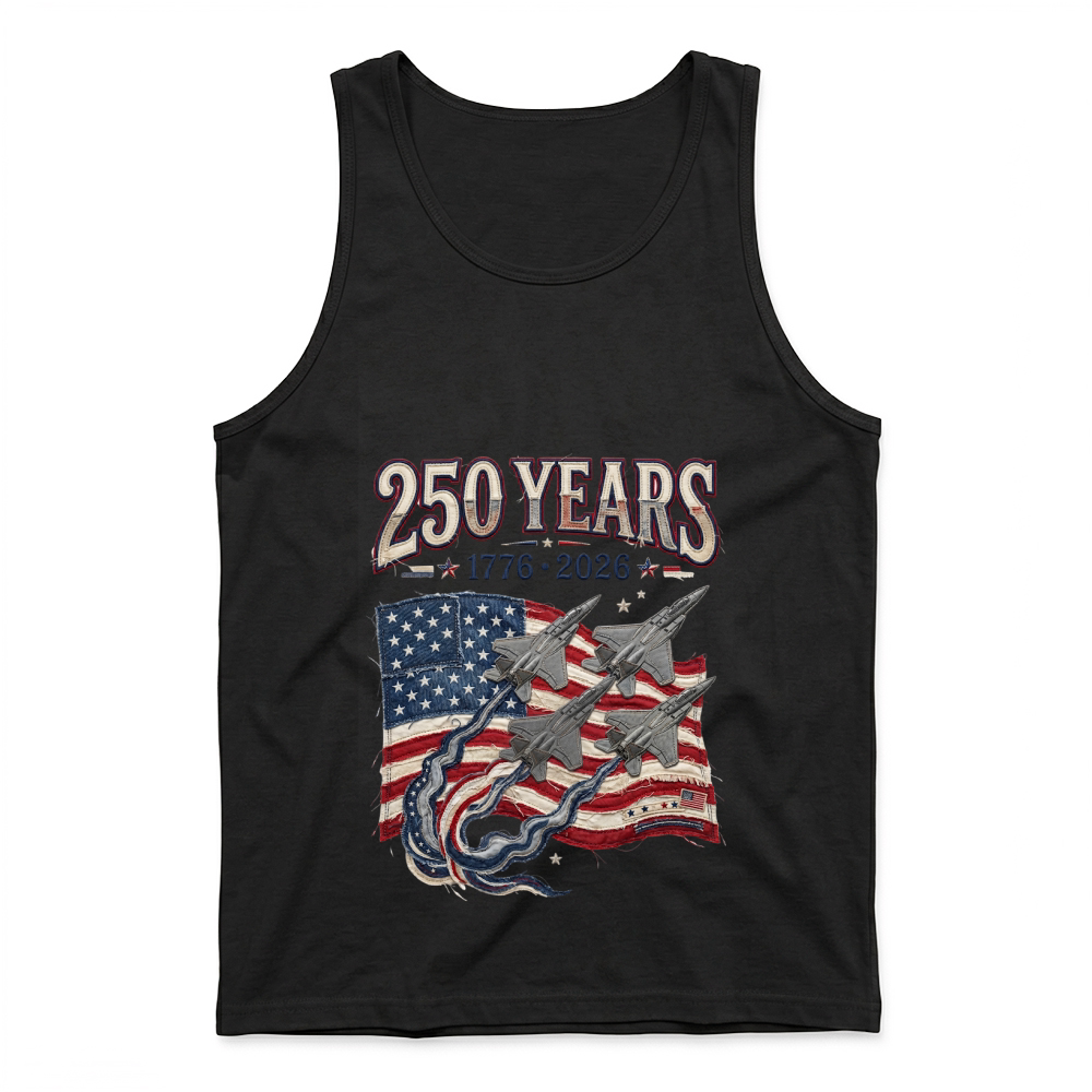Product 250 Years USA Jets Trendy Tank Top