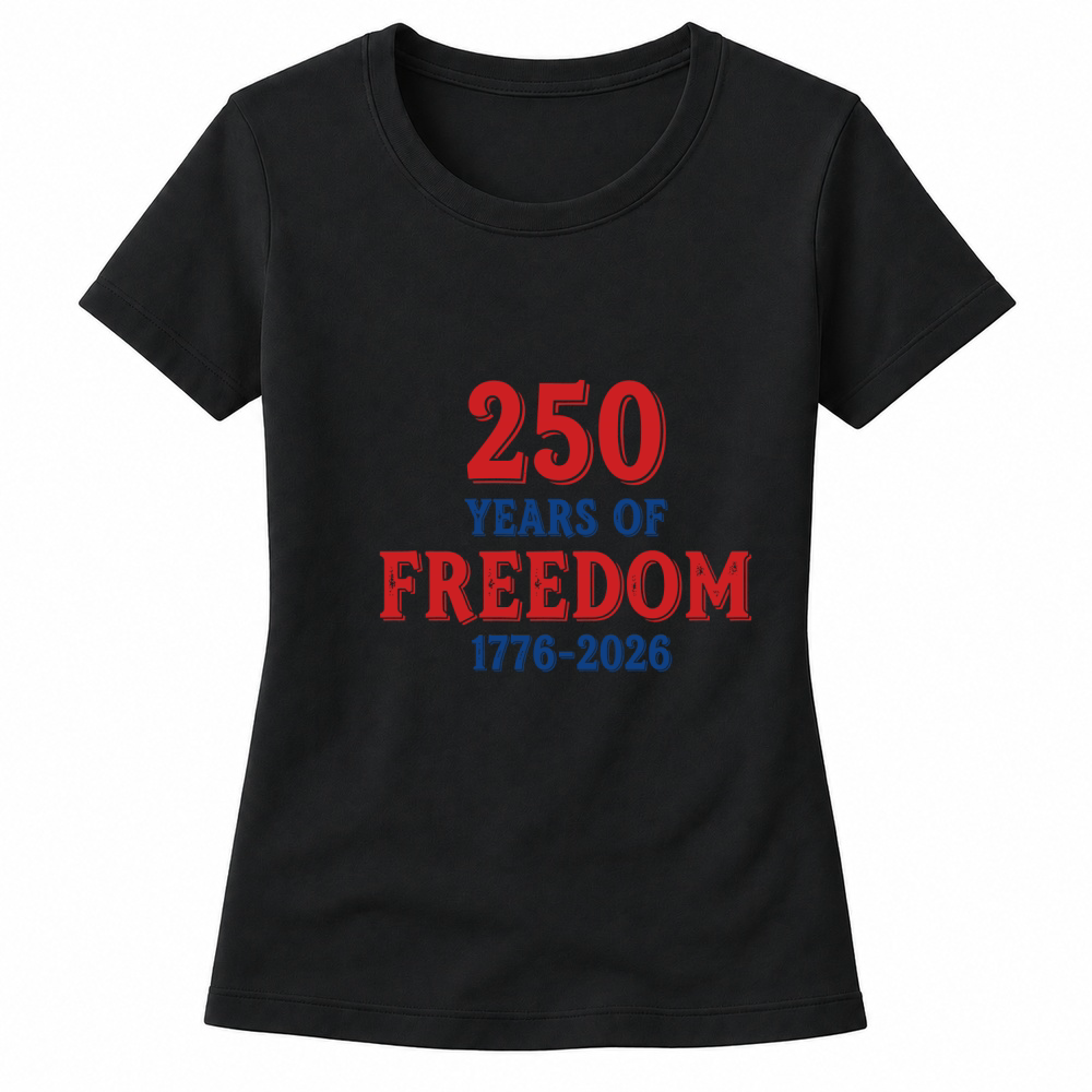 Product 250 Years Of Freedom 1776 2026 Women's T-shirts