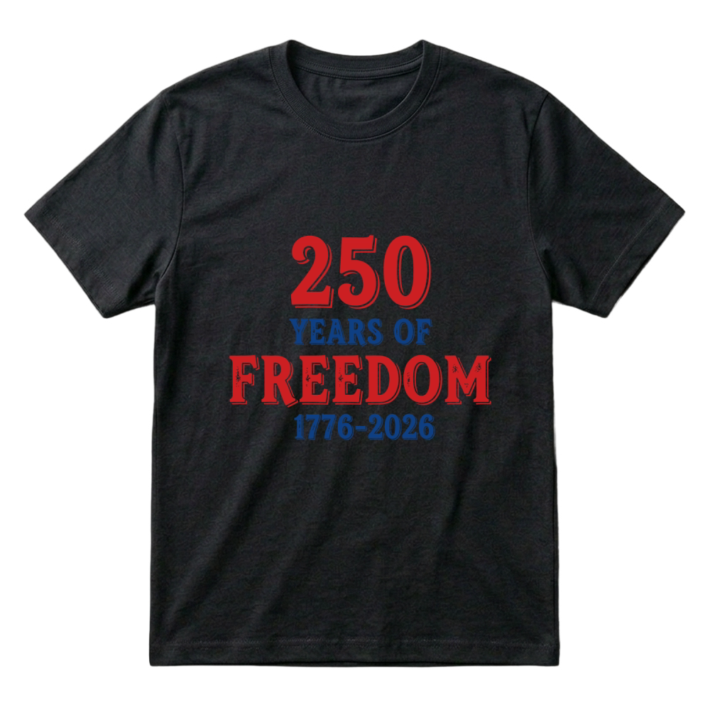Product 250 Years Of Freedom 1776 2026 T-Shirt