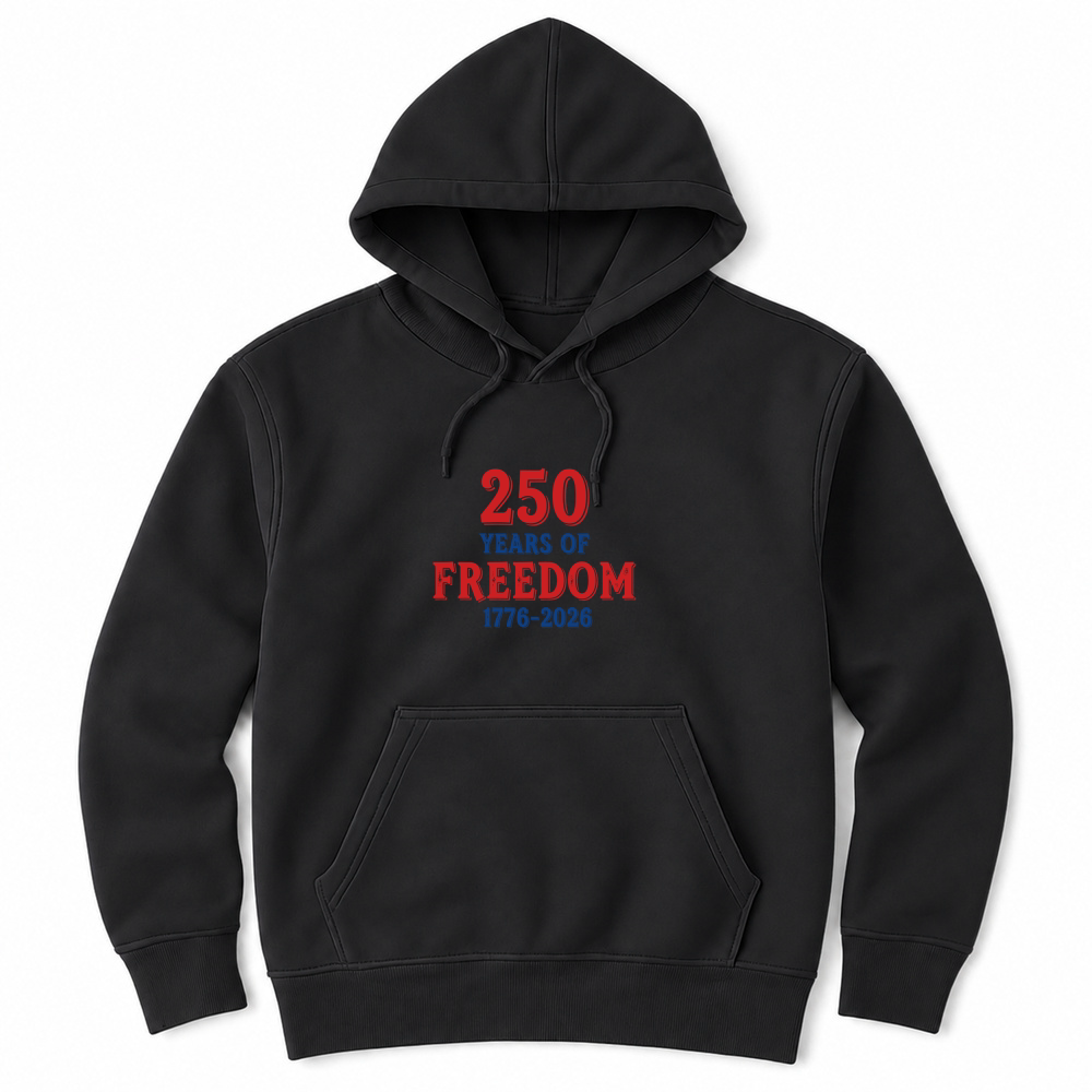 Product 250 Years Of Freedom 1776 2026 Unisex Hoodie