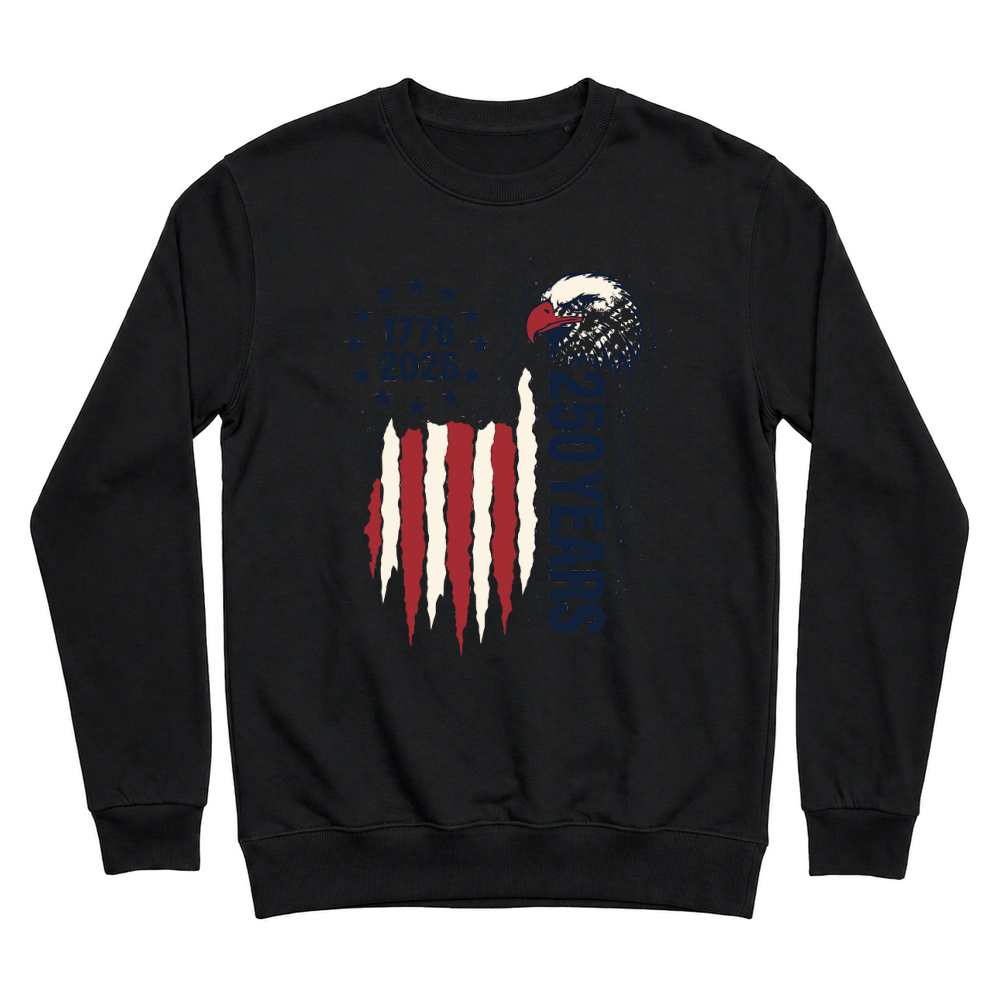 Product 250 Years America Semiquincentennial Eagle Unisex Sweatshirt